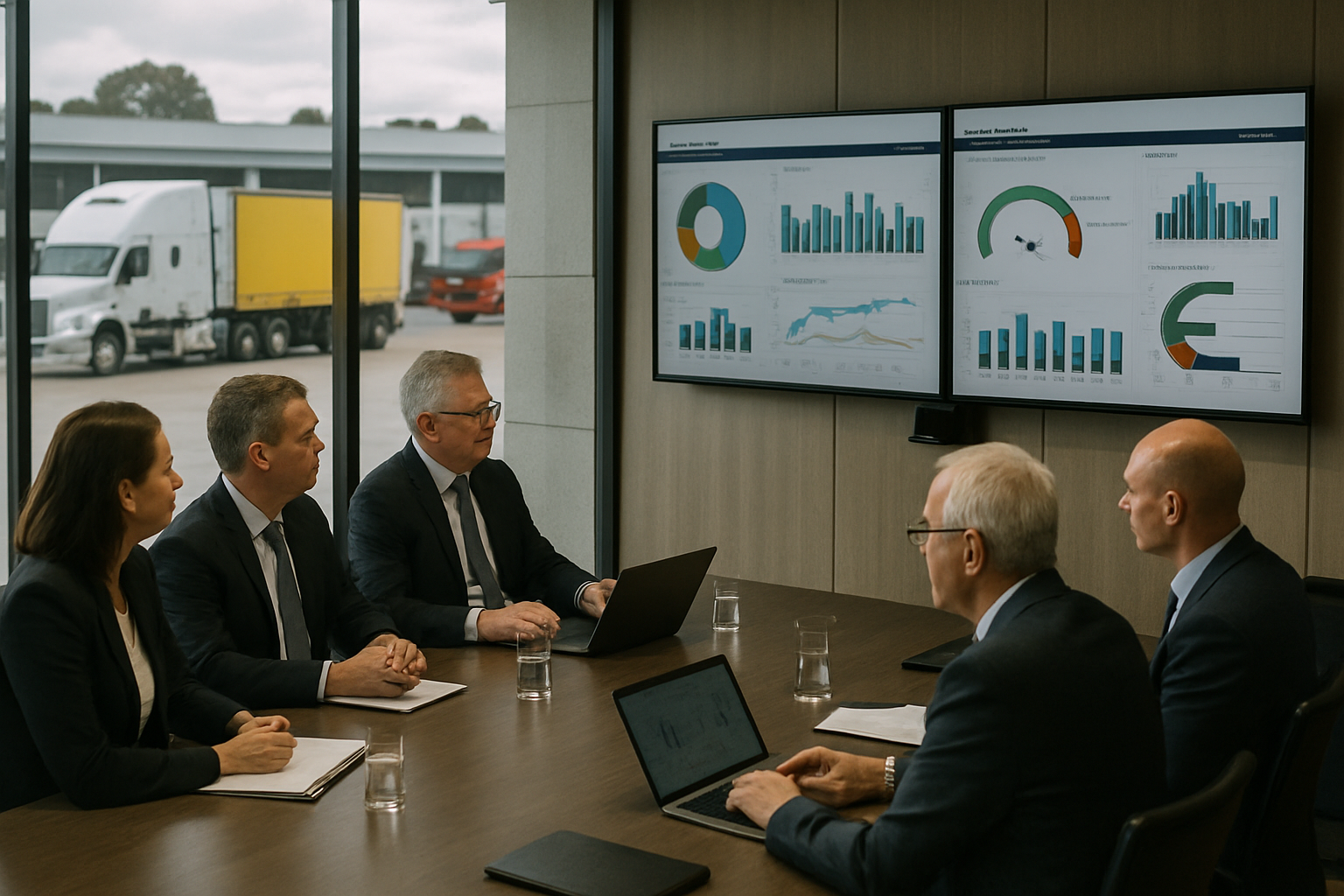 AI-generated illustration: HVNL reform discussion is increasing pressure to align board reporting with operational risk
